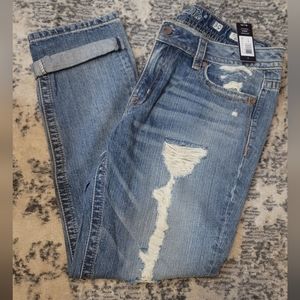 NWT Miss Me Boyfriend Ankle Jeans